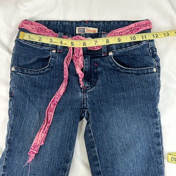 Bundle of 2 Girl Blue Jean Shorts Size 7 ~ Bobby Jack Faded Glory - Picture 3 of 14